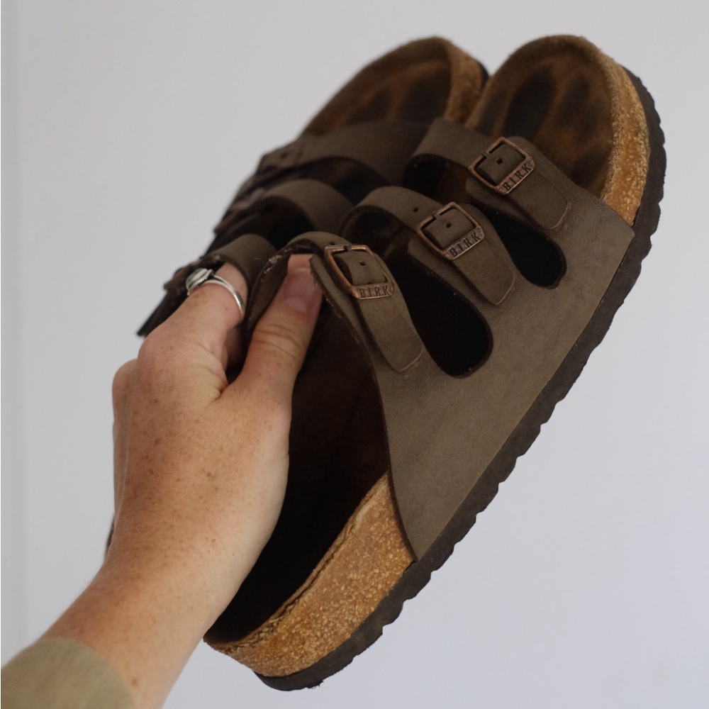 Birkenstock ‘florida oiled leather’ sandal SZ 38